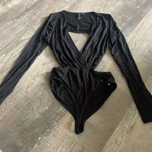 Black sexy bodysuit